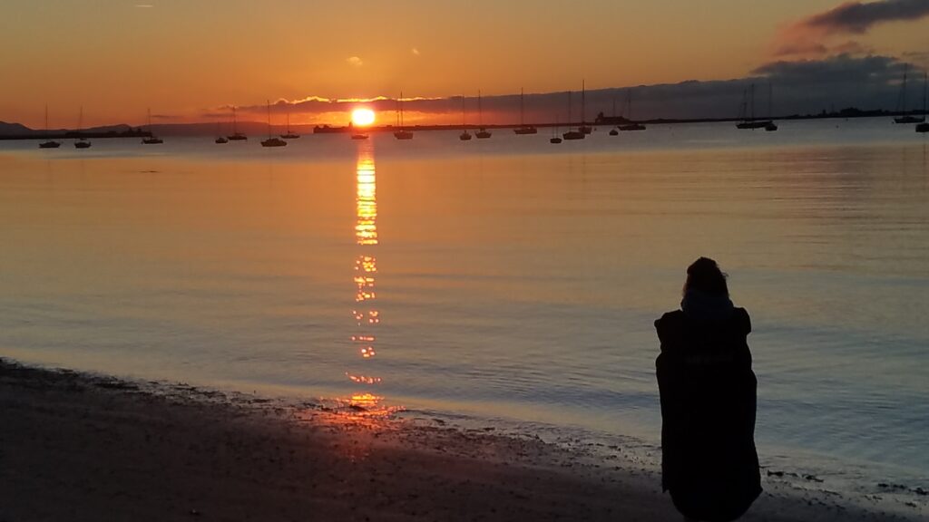 Most superb sunrise Sandsfoot Weymouth